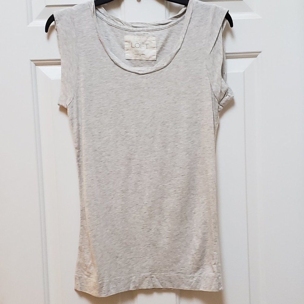 LOFT Cap Sleeve T Shirt - XS